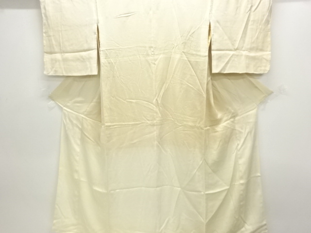 アンティーク　白錦紗中着